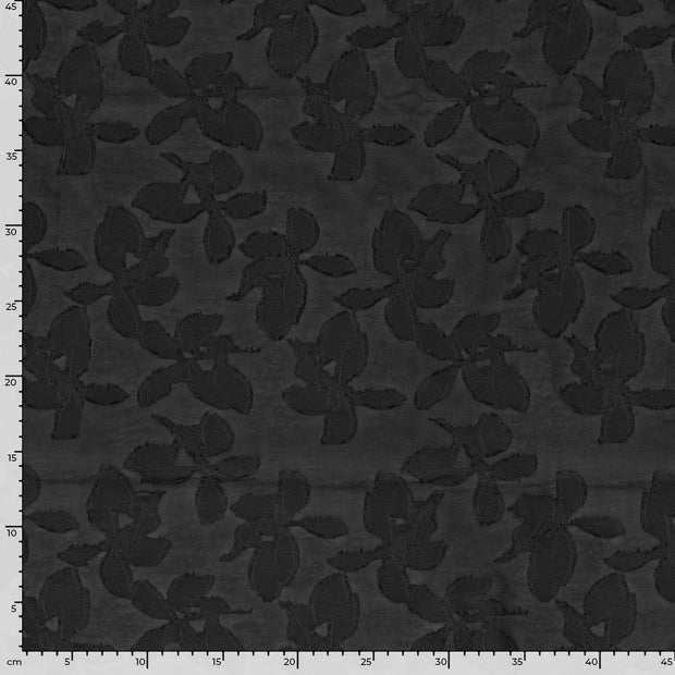  fabric Unicolour Black