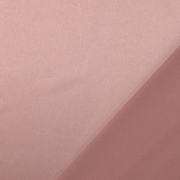 Satin Velvet fabric Old Pink dyed 