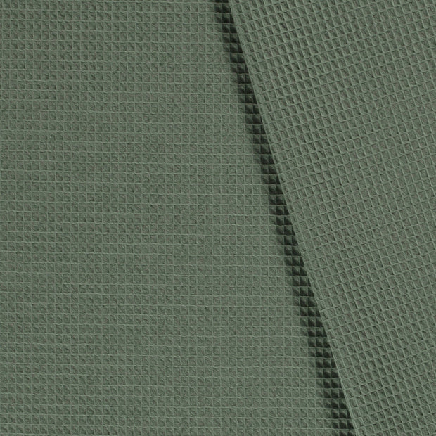 Waffle piqué fabric Unicolour 
