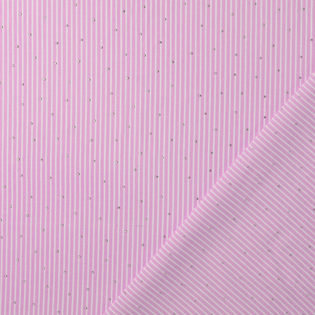 Polyester Webware fabrik Helles Pink garngefärbt 