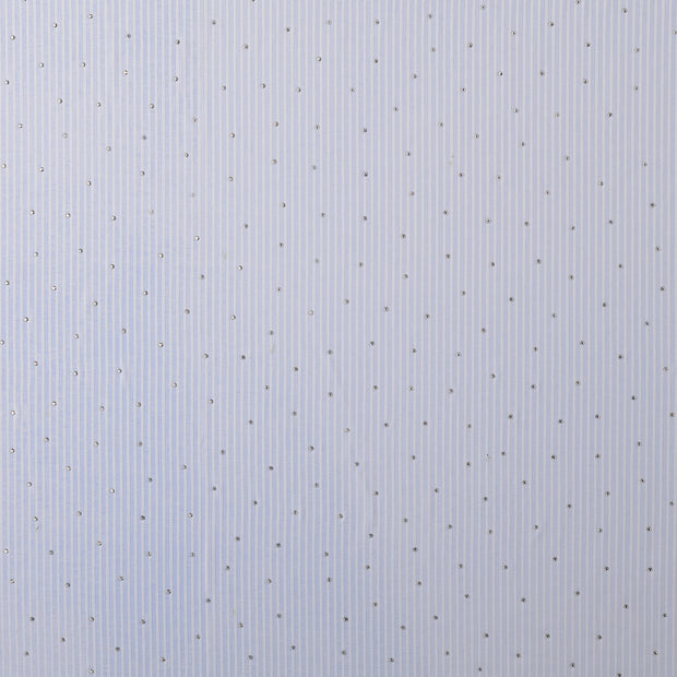 Polyester Webware fabrik Streifen Babyblau