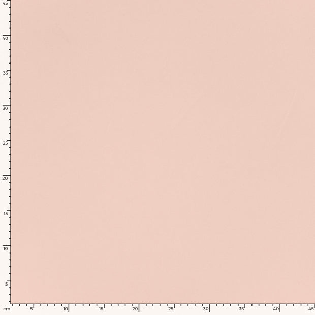 Crêpe Georgette fabric Unicolour Salmon