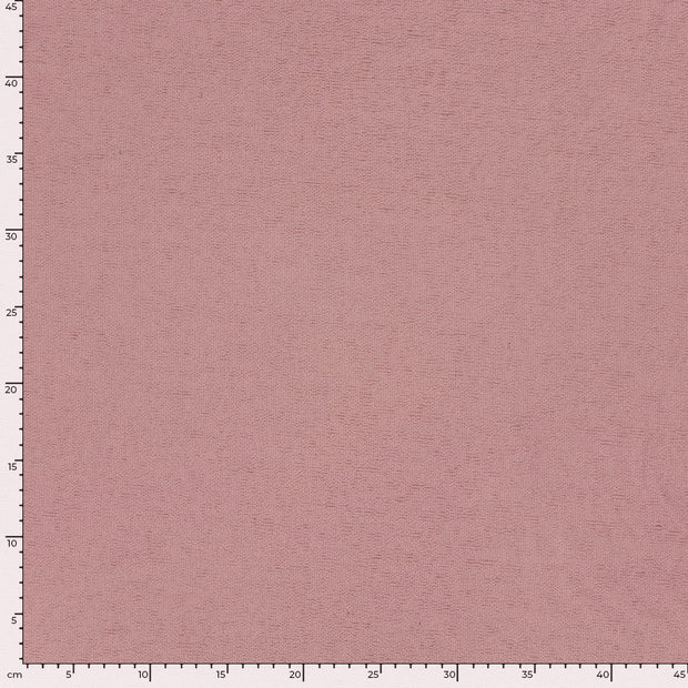 Terry Crêpe tissu Unicolore Mauve clair