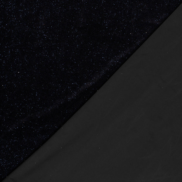 Jersey de Polyester tissu Unicolore Lurex 