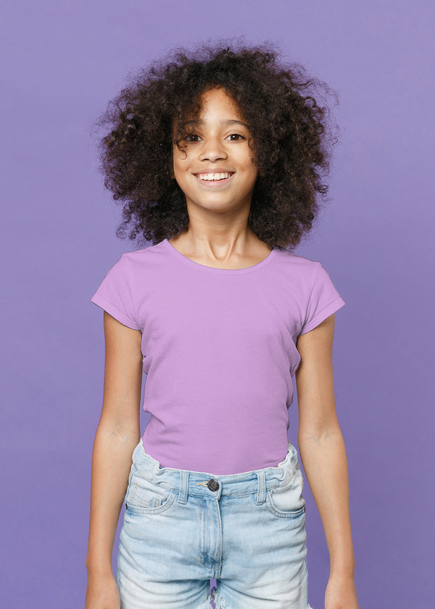 Jersey de Bambou tissu Unicolore Lilas