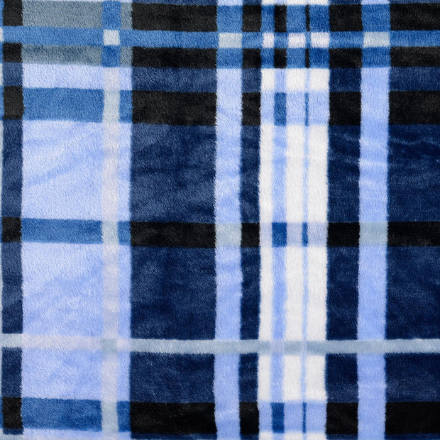 Fleece fabrik Königsblau 
