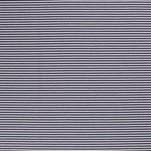 Cotton Jersey Yarn Dyed fabric Navy 