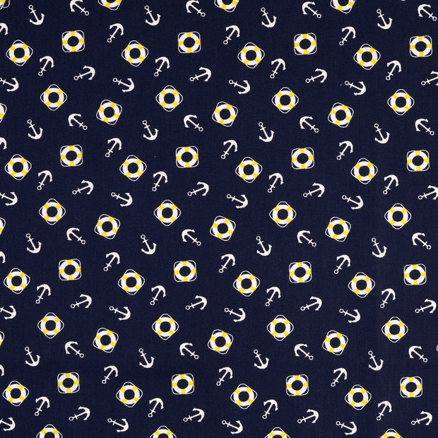 CO Popeline fabrik petrol 