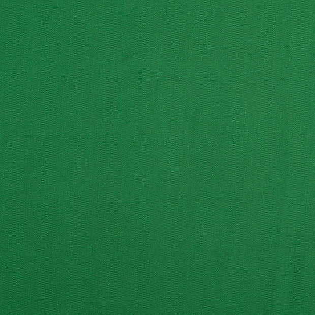Lin tissu Unicolore Vert