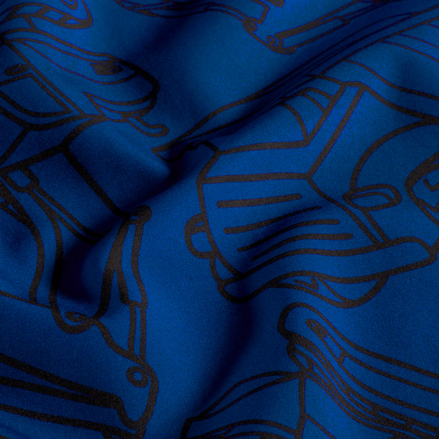 Softshell fabric Vehicles Cobalt