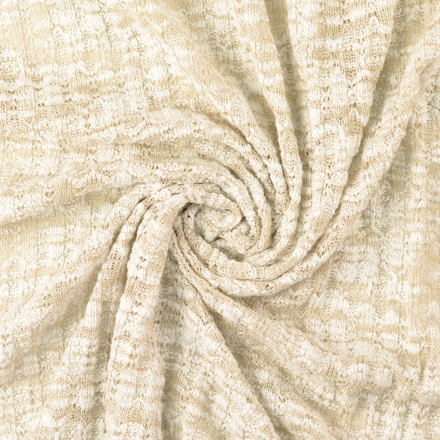 Heavy Knit fabric Nude 