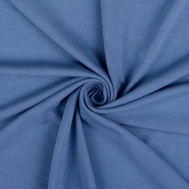 Jersey de Viscose tissu Indigo 
