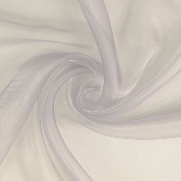 Organza fabrik silber 
