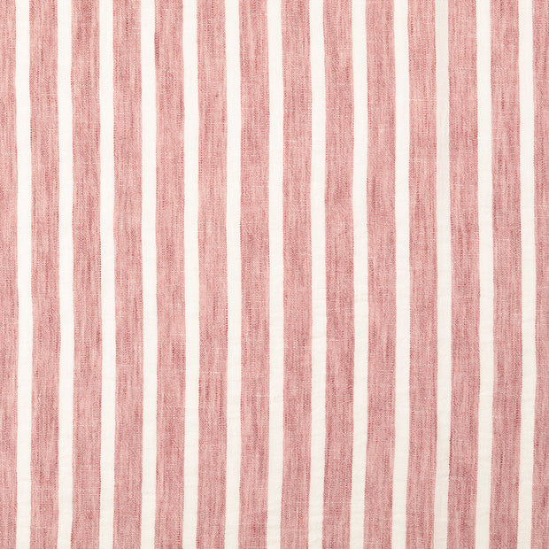 Woven Polyester fabric Stripes Old Pink