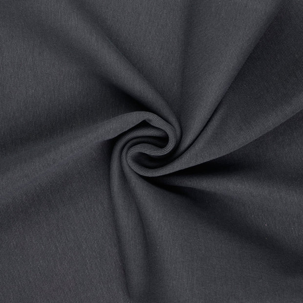 Heavy Knit tissu gris 