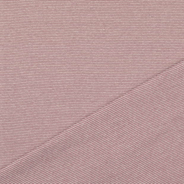 Bündchen Yarn Dyed fabrik Mauve 