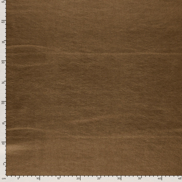 Stretch Leder fabrik Uni Bronze