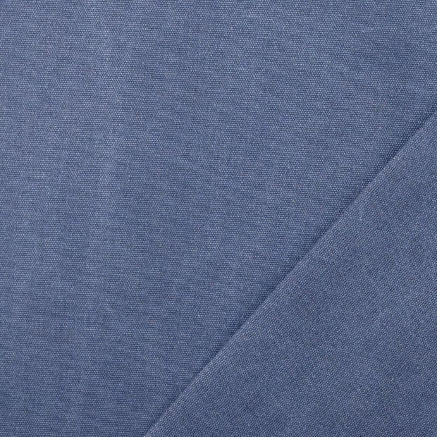 Canvas tissu Bleu acier 