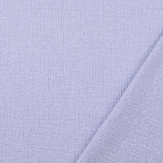 double gaze tissu Lavande 