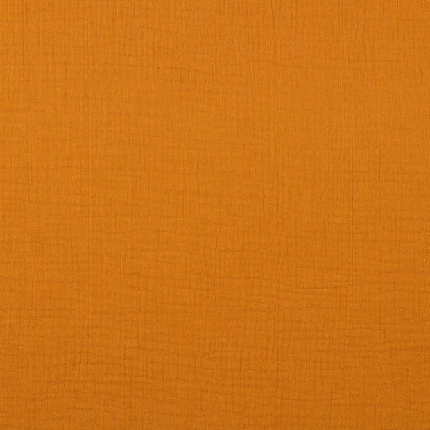 Musselin fabrik Uni Karamell