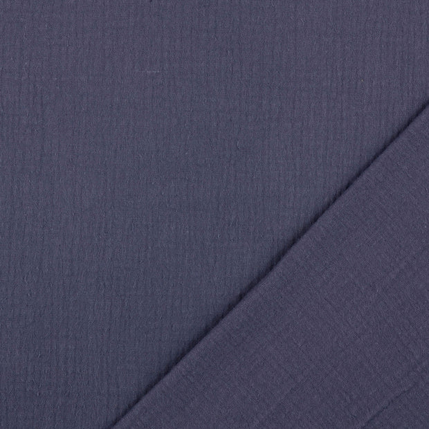 double gaze tissu Unicolore 