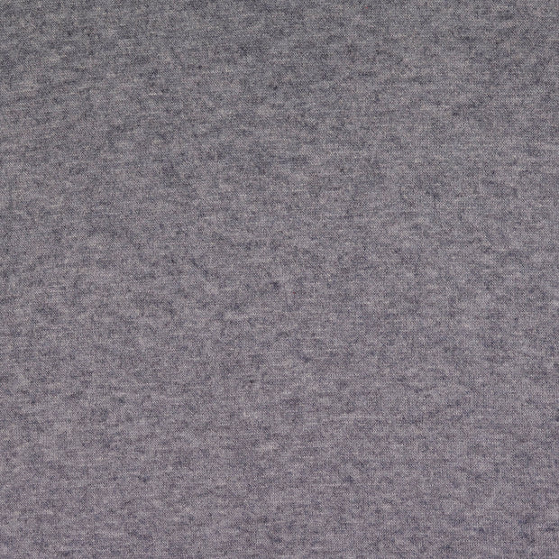 Heavy Knit fabrik Melange Marine