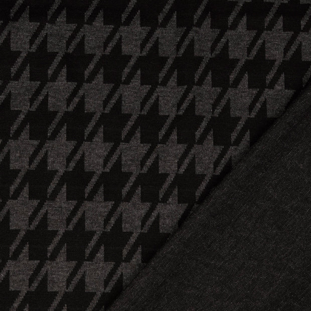 Jacquard Jersey fabrik Pied-de-poule 