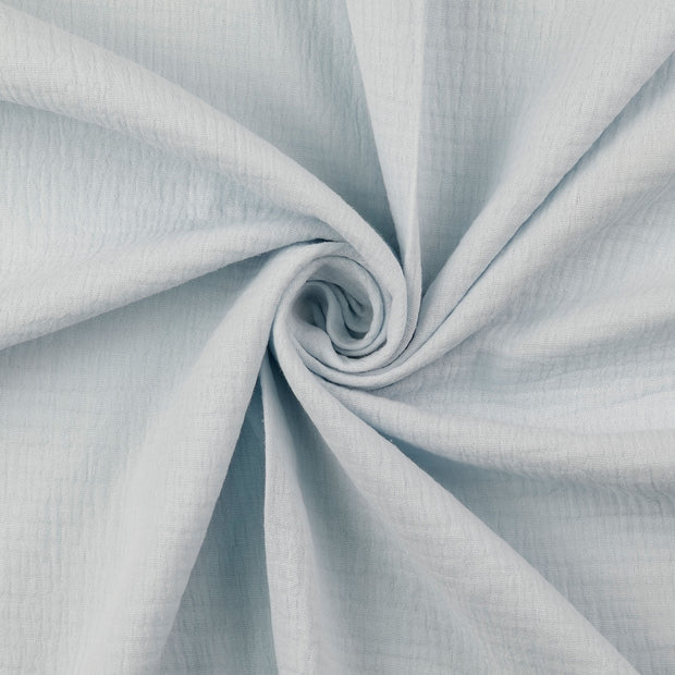 Musselin fabrik Babyblau matt 