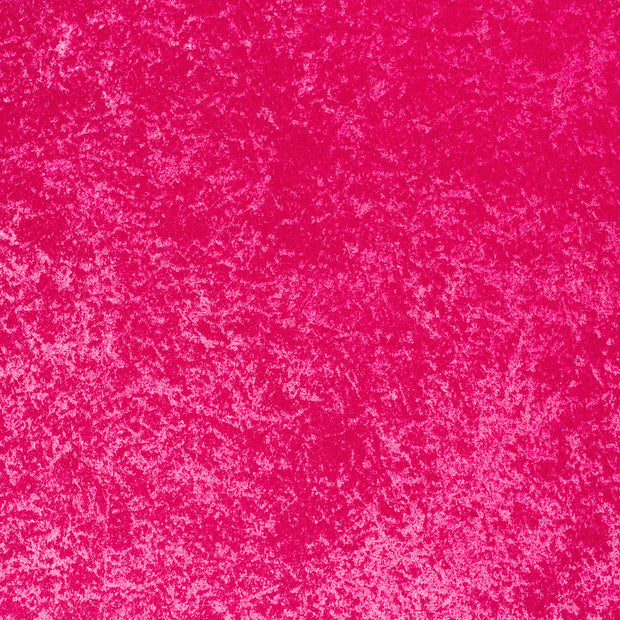 Velours fabrik Uni Fuchsia