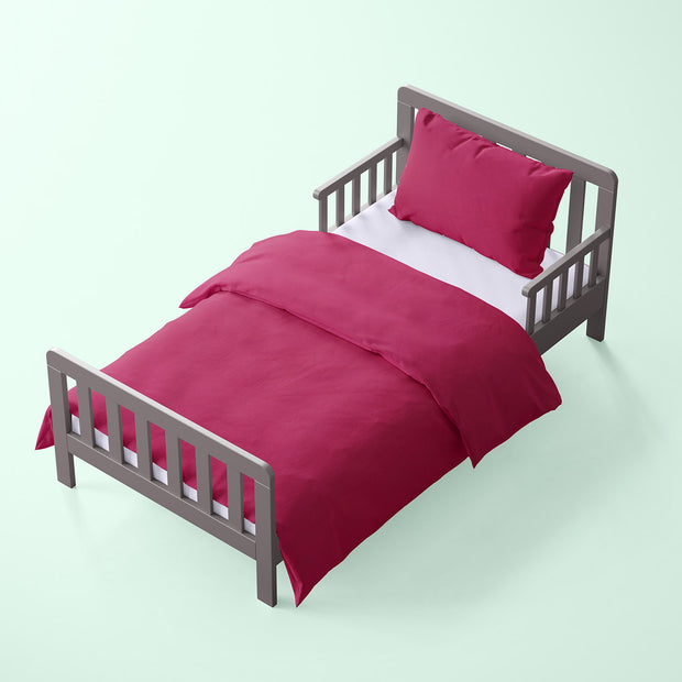 Cretonne tissu Unicolore Fuchsia