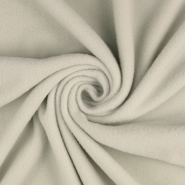 Polar Fleece fabrik Hellgrau gebürstet 
