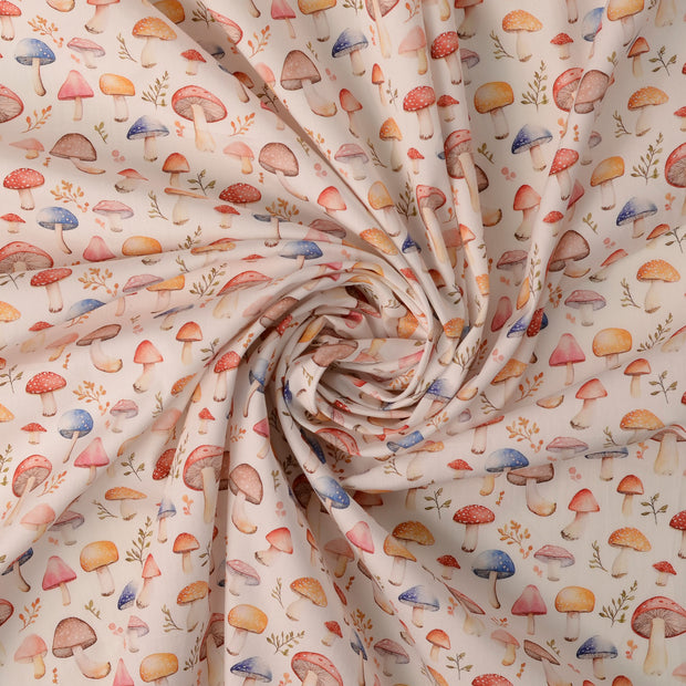 Cotton Poplin fabric White 
