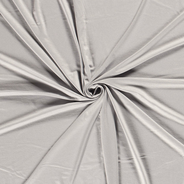 Jersey de Viscose tissu Gris clair 