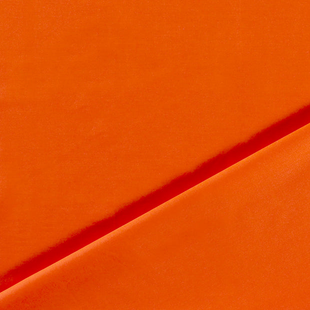 Baumwolle Popeline fabrik Uni orange