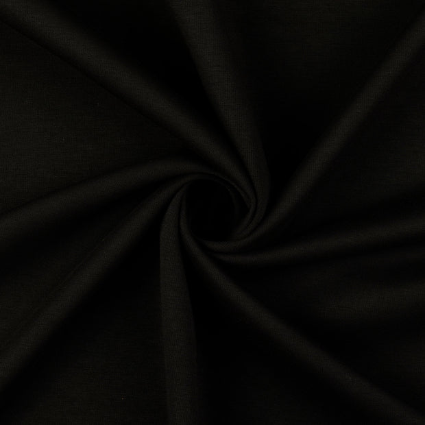 Heavy Knit fabric black 