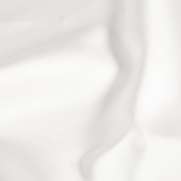Satin fabric Unicolour Off White