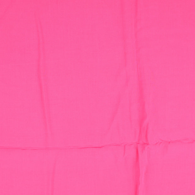 Viscose Poplin fabrik Uni Fuchsia