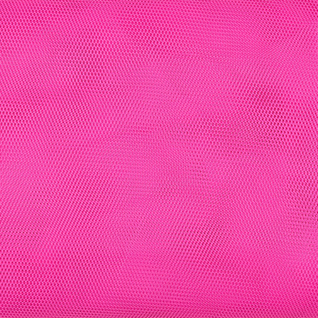 Tüll fabrik Magenta halb transparent 
