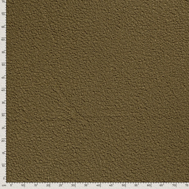 Bouclé fabric Unicolour Khaki Green