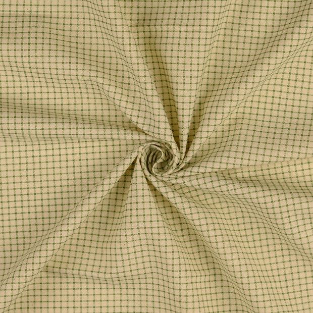 Cretonne tissu Pomme verte 