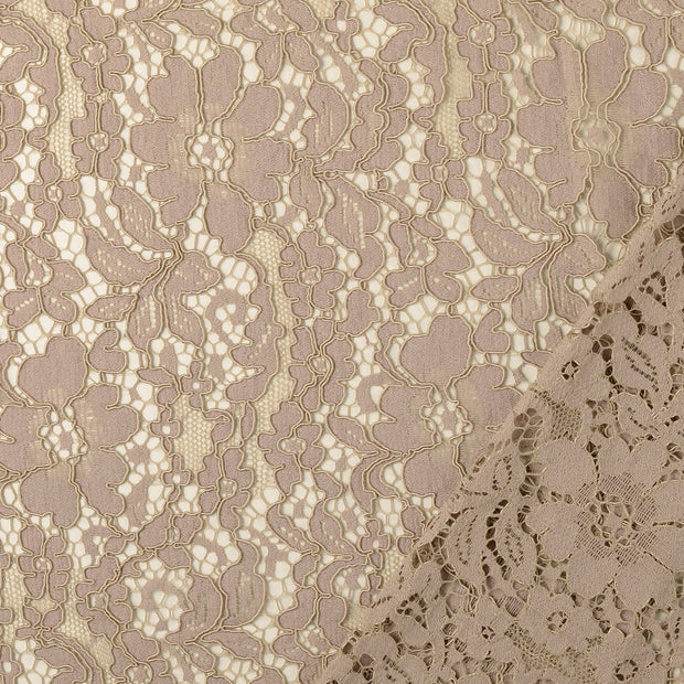 Lace fabric Beige 