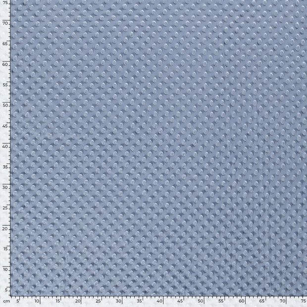 Minky fabric Unicolour Baby Blue