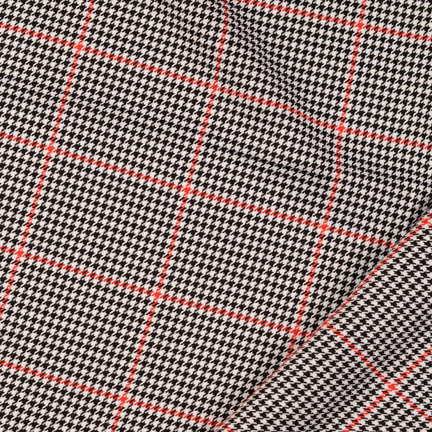 Woven Polyester tissu Pied-de-Poule fil teint 