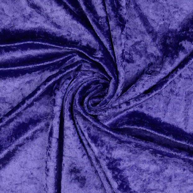 Velours fabrik Violett crushed 