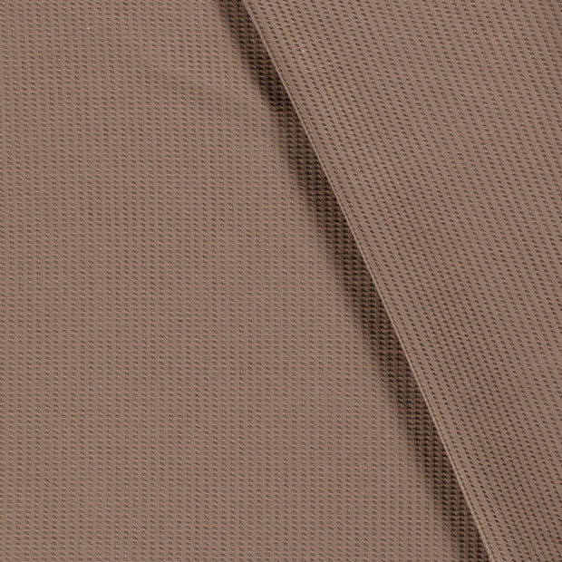 Knitted Waffle fabric Unicolour 