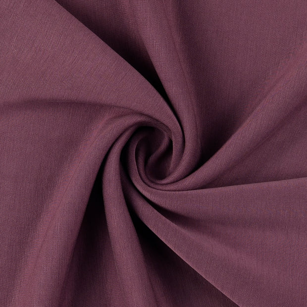 Interlock fabric Wine red matte 