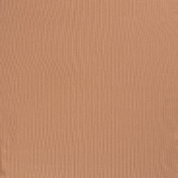 Rib Jersey fabric Nutmeg matte 