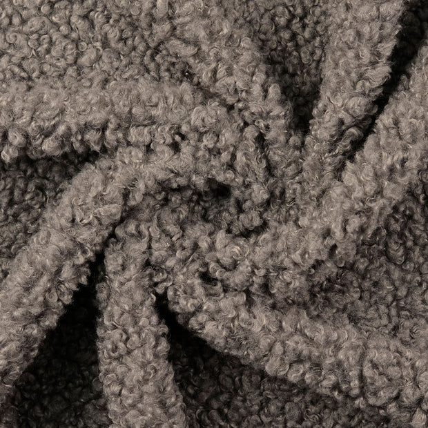 Wool Fellimitat fabrik grau 