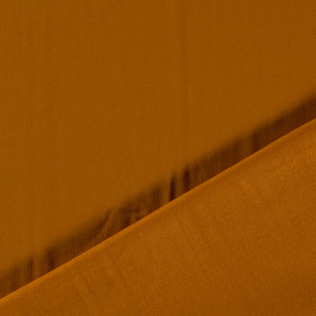 French Terry tissu Caramel brossé 