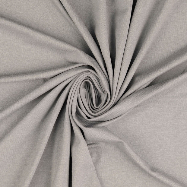 Viscose Jersey fabrik grau 